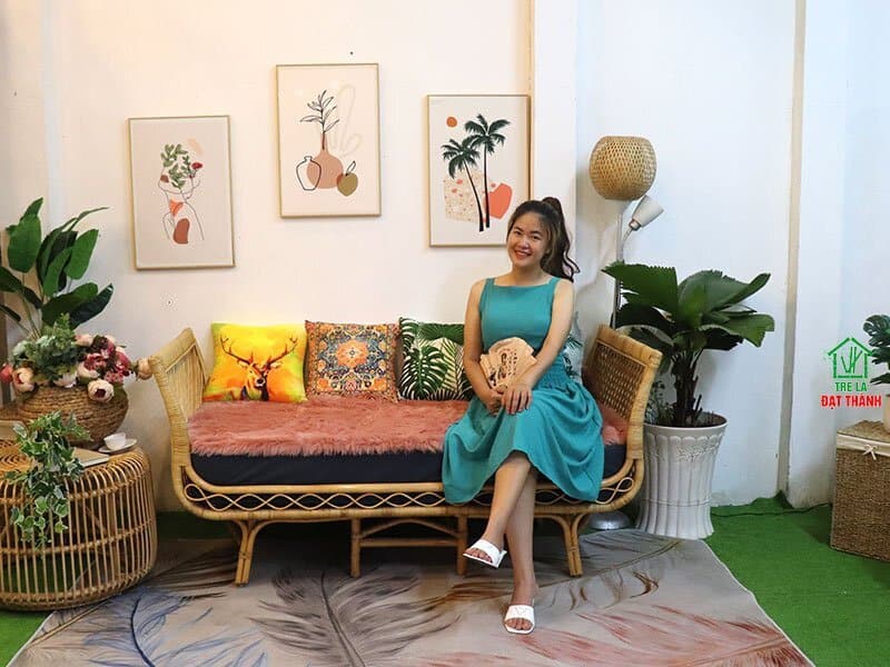 Bàn Ghế Mây Phòng Khách - BGMPK013